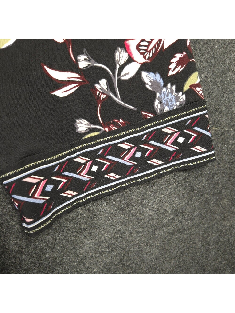 WHBM White House Black Market Dress NWOT Femme Size M Old Money Lagenlook Artsy - Picture 4 of 8